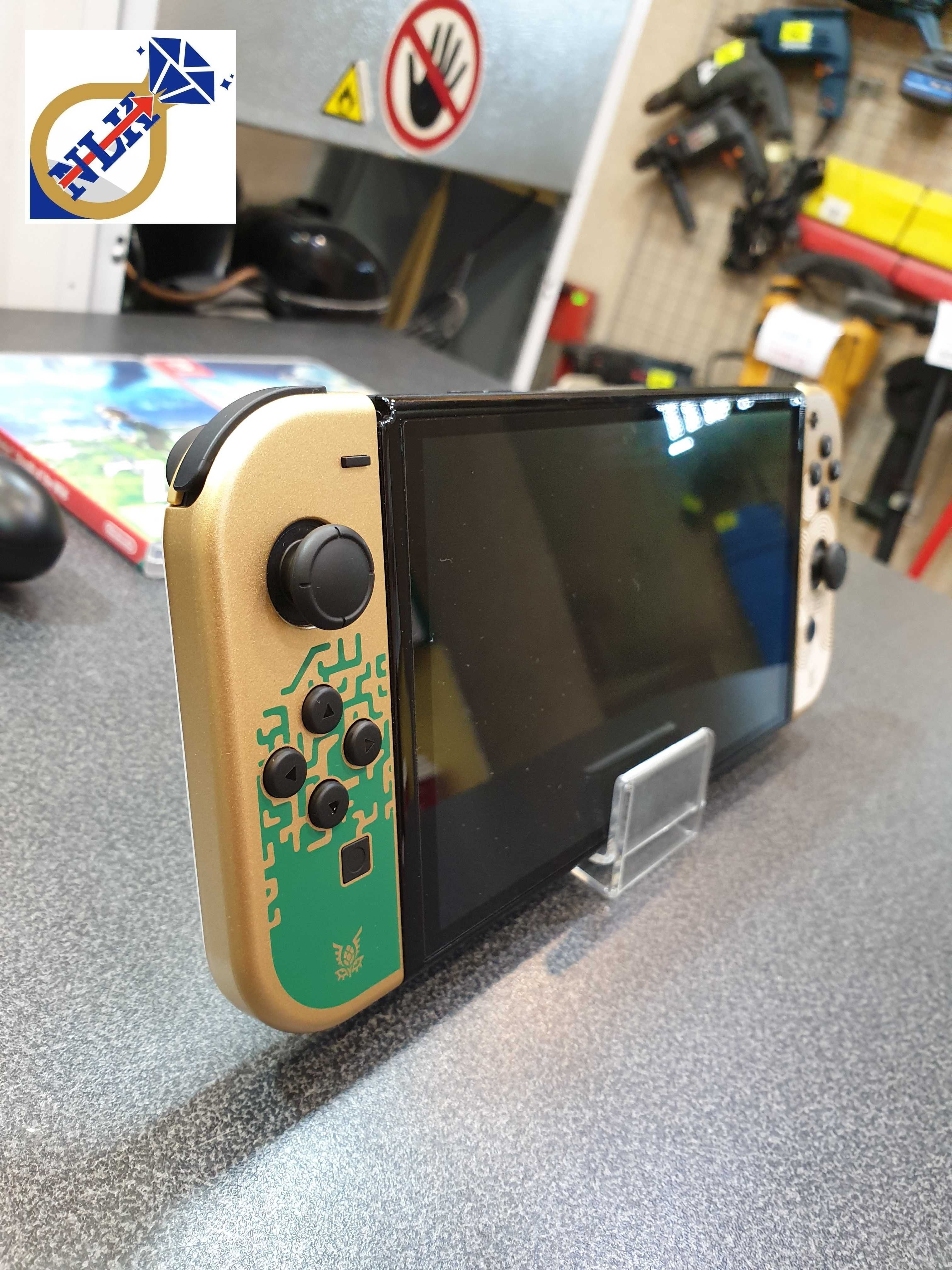 Konsola Nintendo Switch OLED + 2 Gry + Pad / Możliwa wysyłka