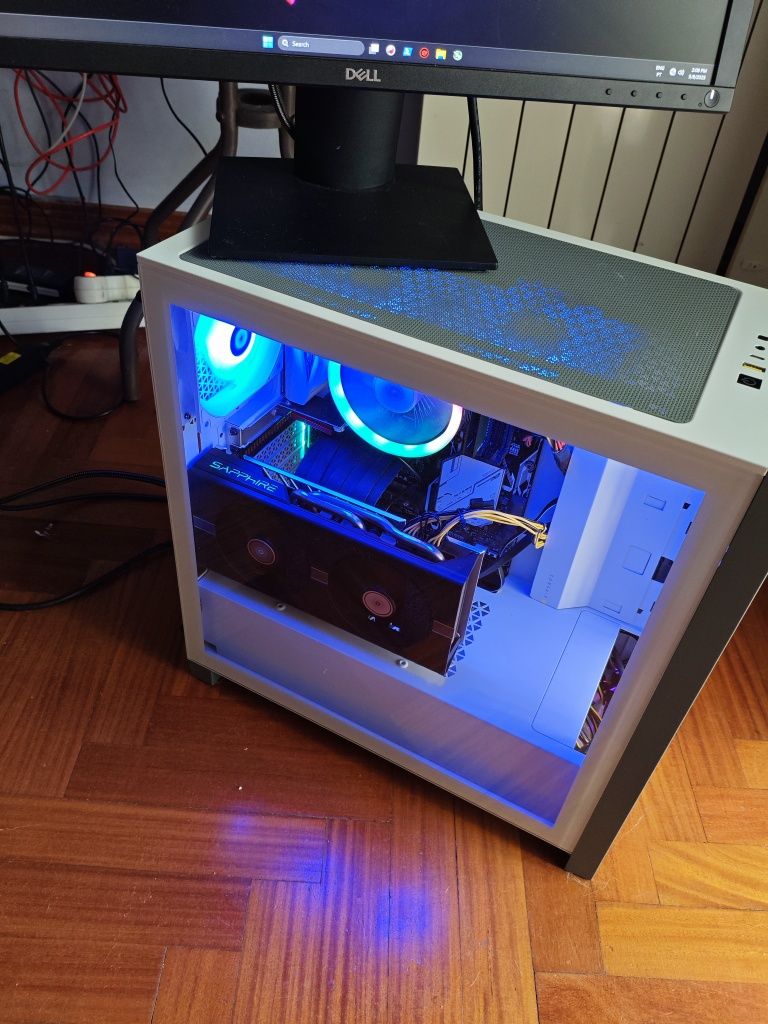 Peças Kit Gamer + Corsair 4000X white | 32GB RAM | RTX 3060 Leia o anu