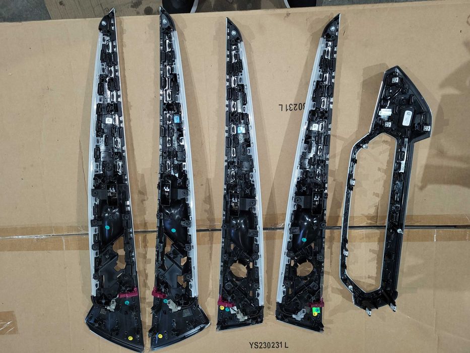 Bmw X3 G01 X4 G02 декор алюміній рестайлінг LCI воздуховод підсвітка