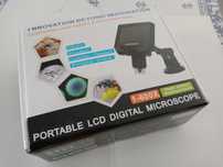 Microscópio Digital LCD portátil 600X 4,3" com alto brilho