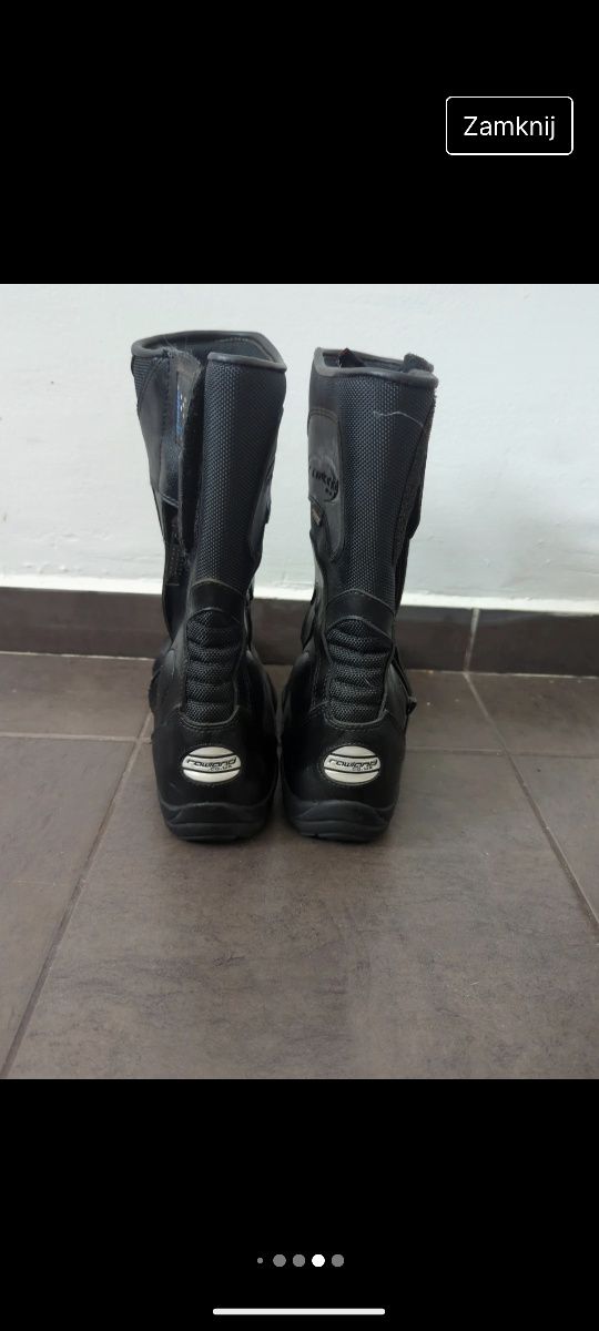 Buty motocyklowe rozmiar 40