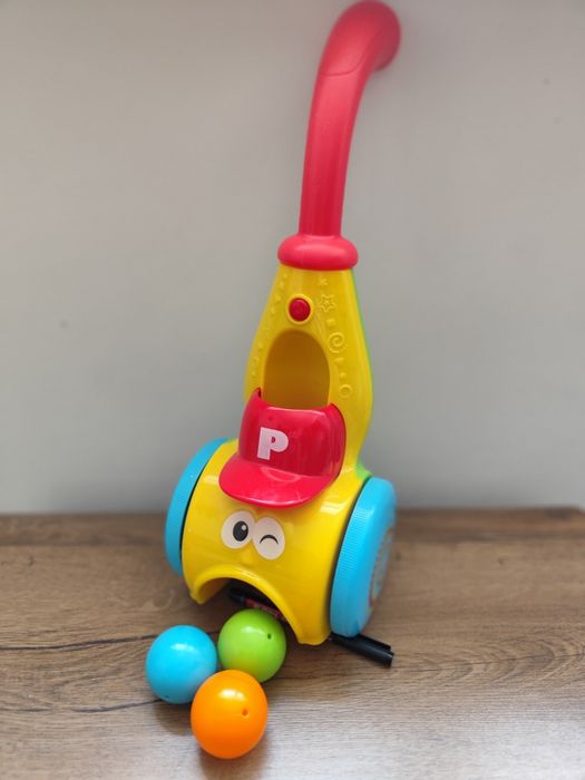 Odkurzacz do piłek, pchacz interaktywny, piłeczkowy odkurzacz Smyk