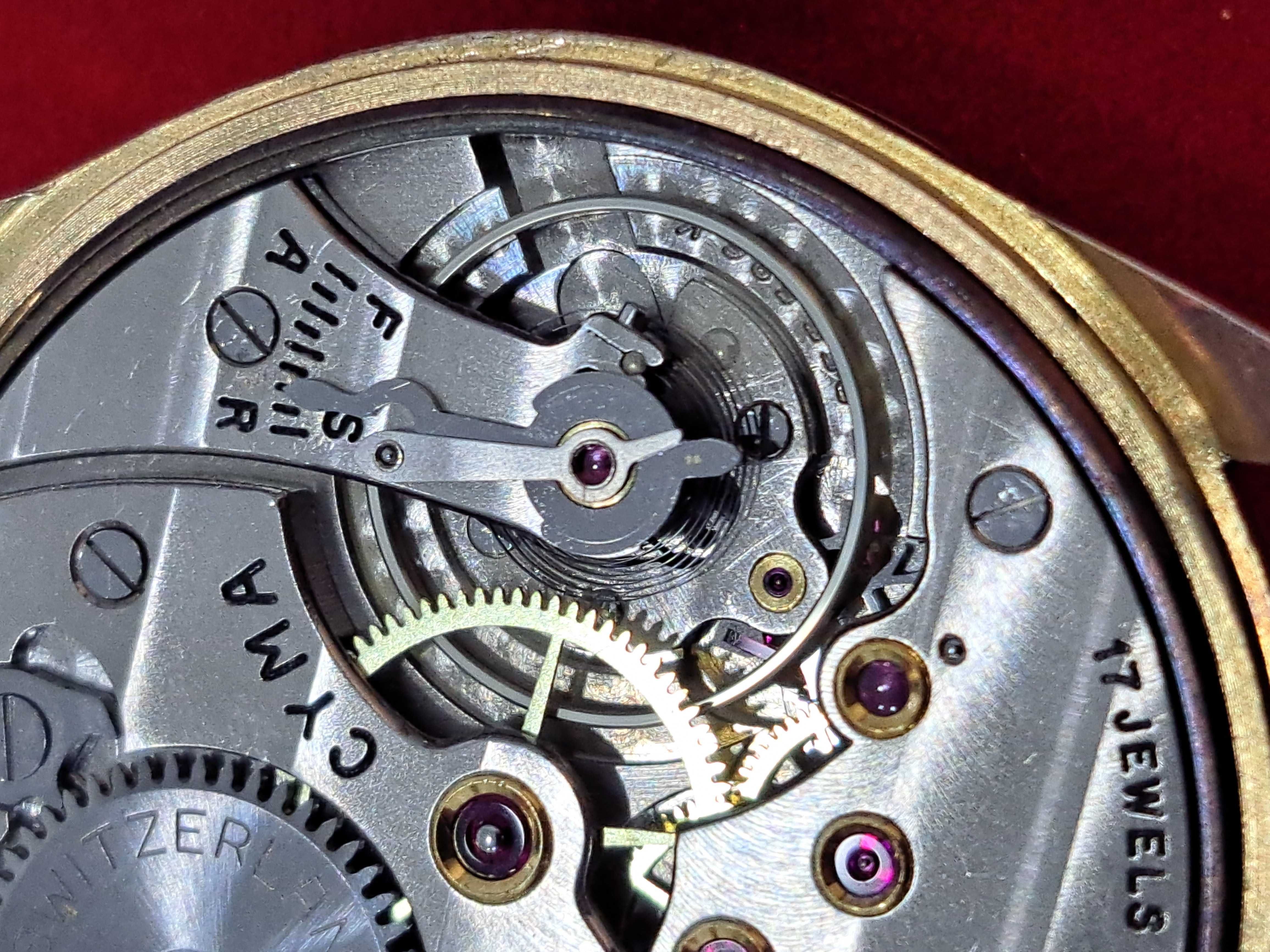 CYMA, relógio de pulso em OURO (18K), para homem