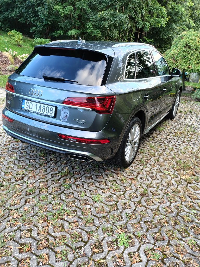 Audi Q5 40 TDI quattro S-Line 204KM, przebieg 43589km,