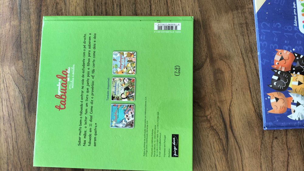 Livro Tabuada - para ajudar aprender