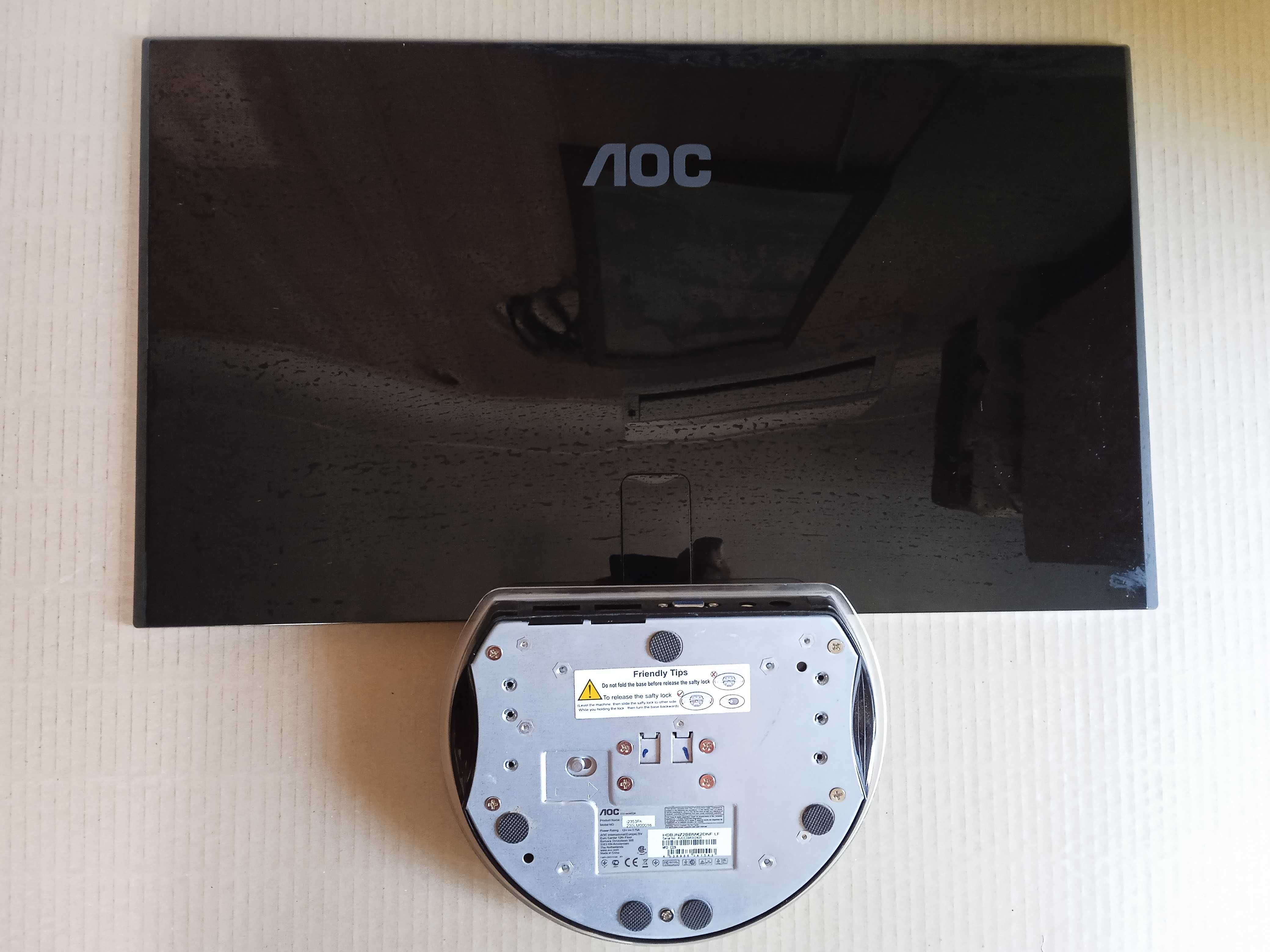 ультратонкий монитор AOC I2353Fh 23" IPS матрица