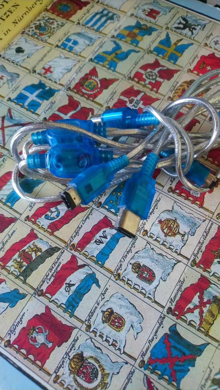 Nintendo gameboy advences przewód link