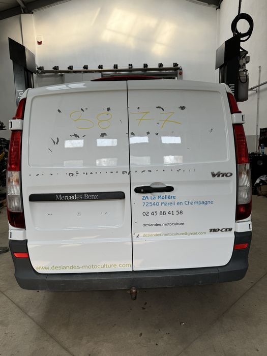 Drzwi Tył Tylne Mercedes Vito W639 LIFT KPL IDEALNE