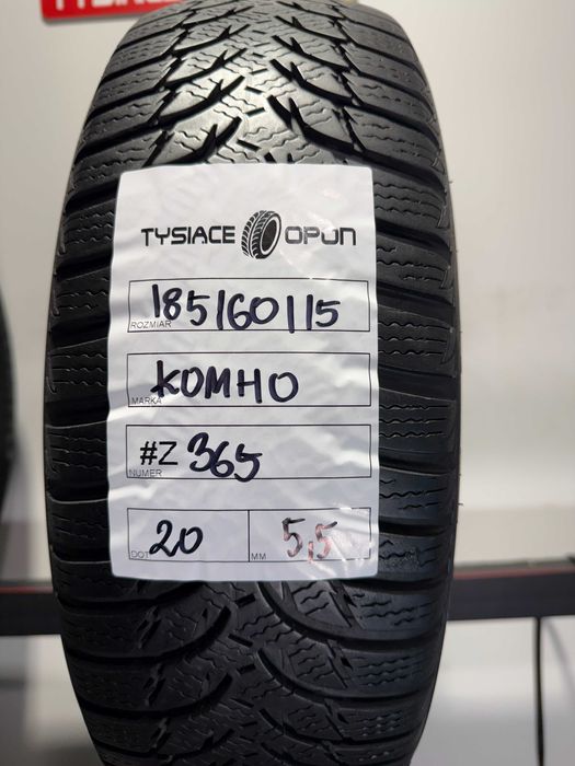 Opony Zimowe 185/60/15 Kumho WinterCraft #Z365
