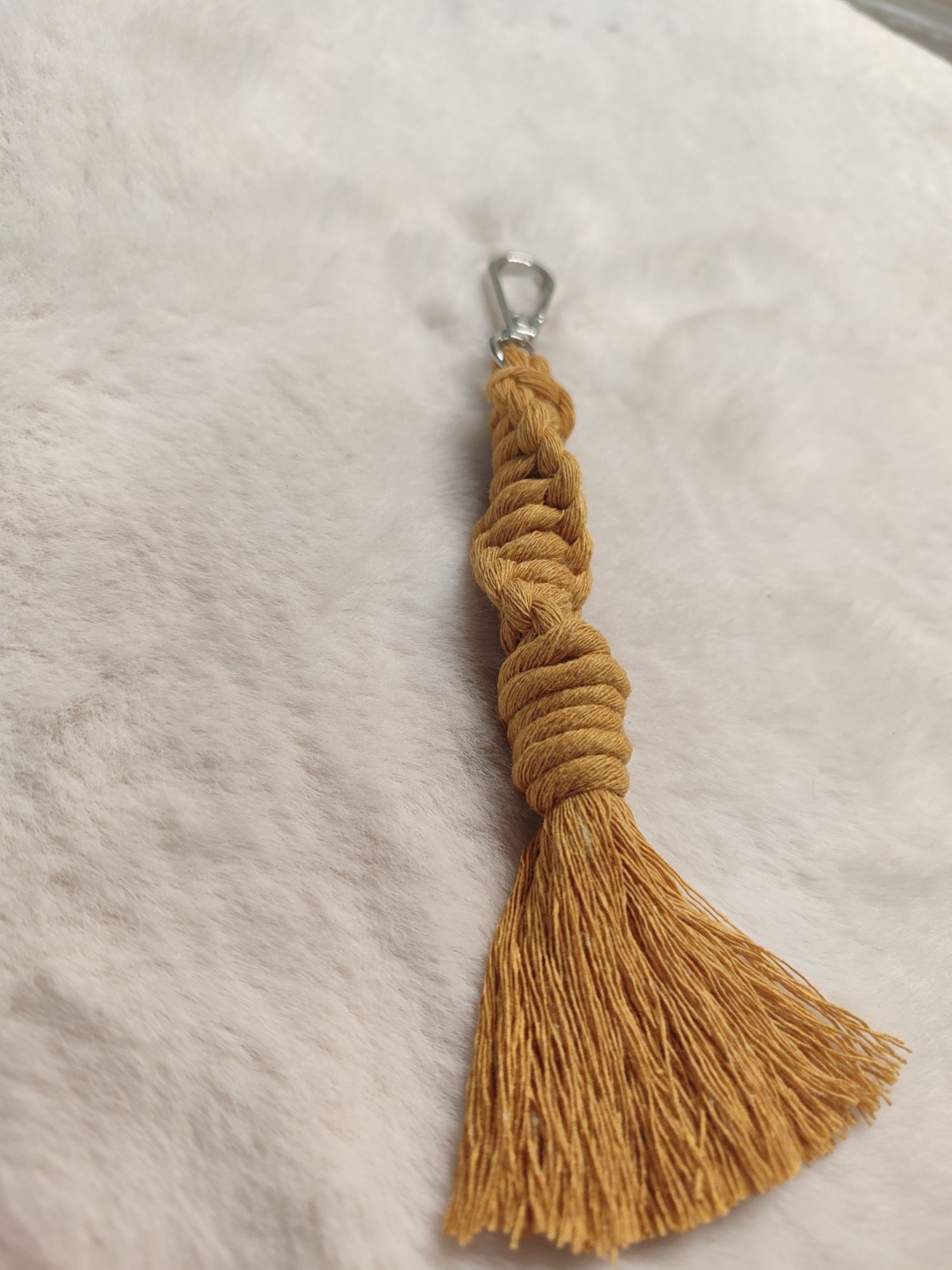 Porta chaves macramé