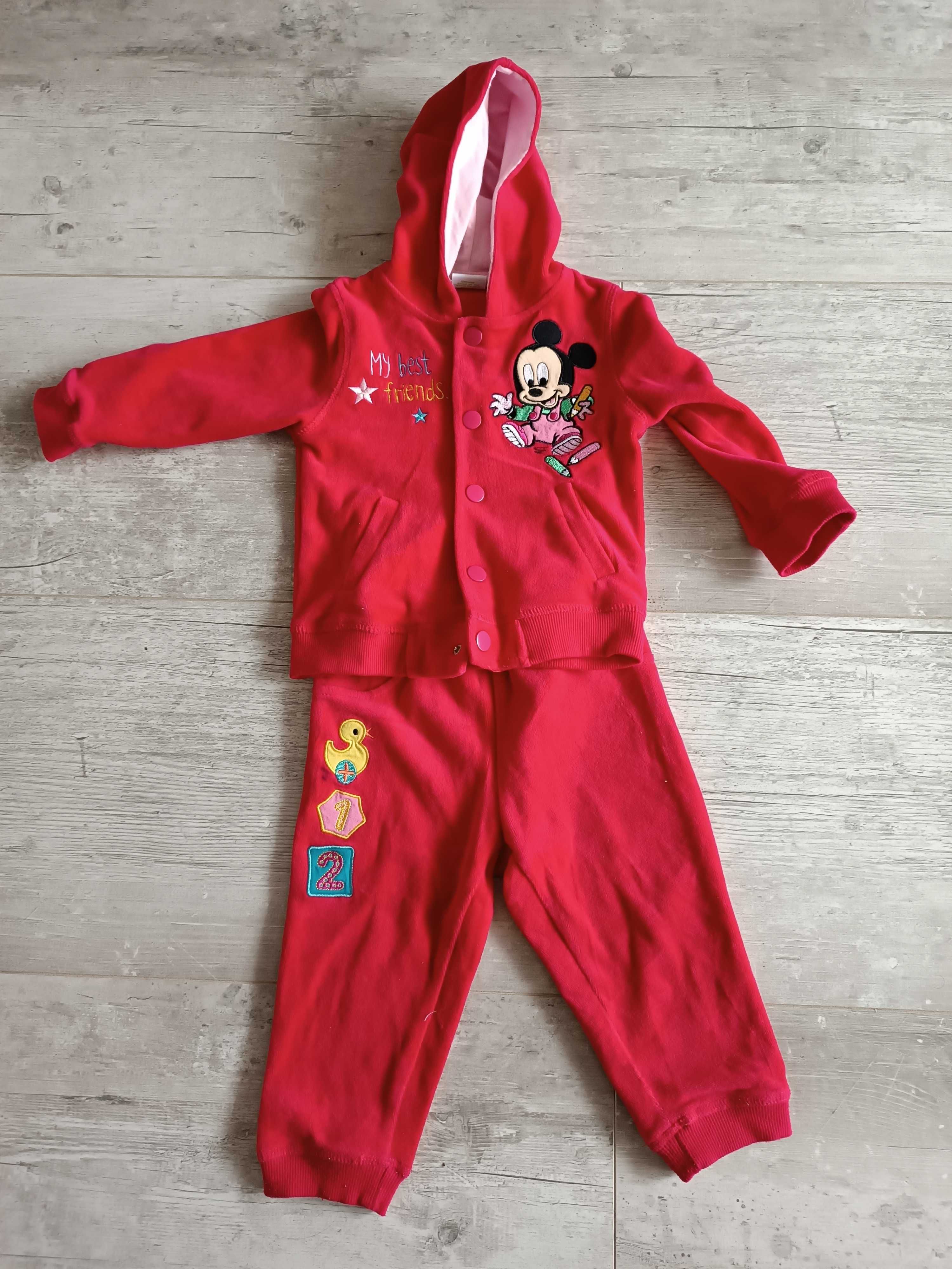Dresik welurowy Disney