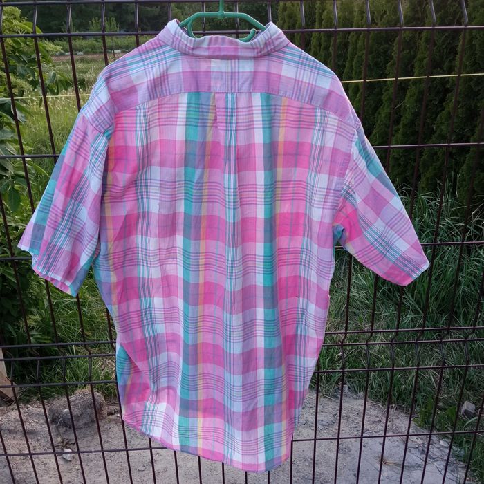 Ralph Lauren Męska Koszula W Kratkę Rozmiar L