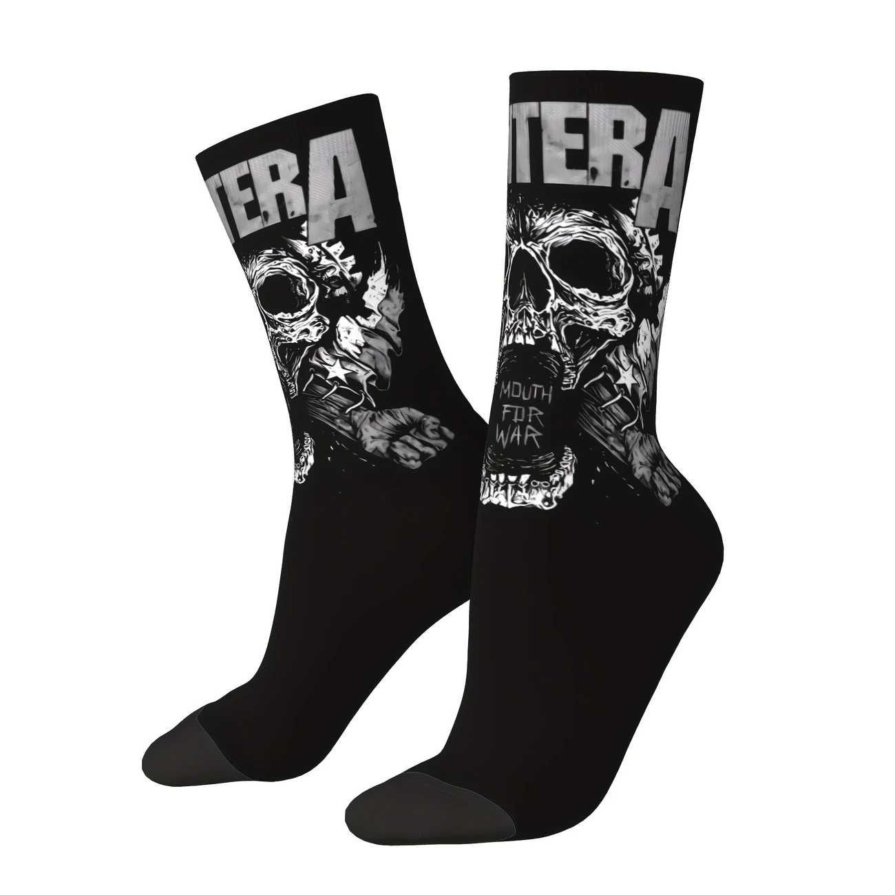 Meias Peúgas Pantera, AC/DC, Metallica Hevy Metal