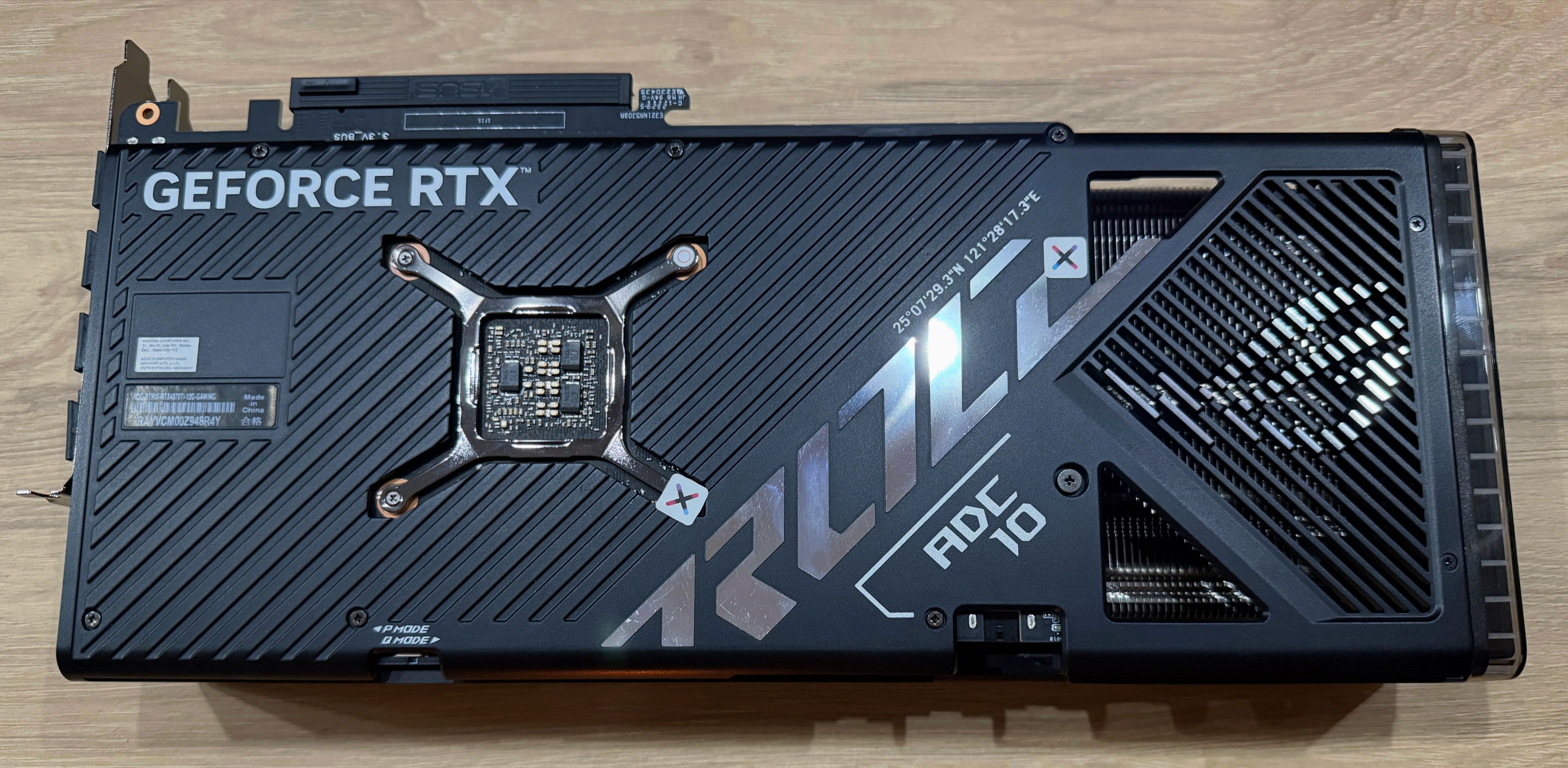 Asus GeForce RTX 4070 TI ROG STRIX GAMING 12GB GDDR6X - gwarancja
