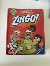 Gra planszowa dla dzieci bingo zingo w języku angielskim