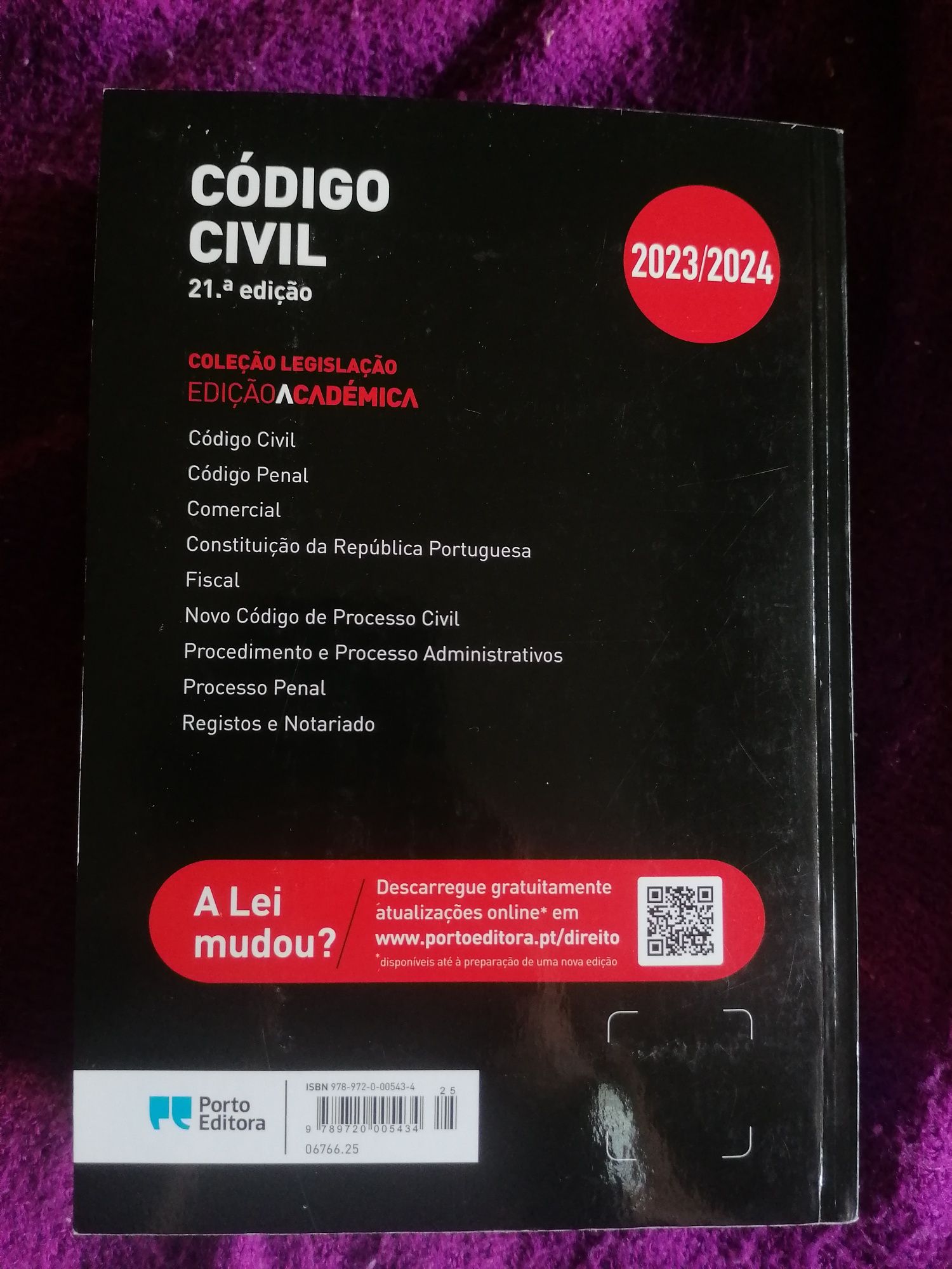 Livro Código Civil 2024