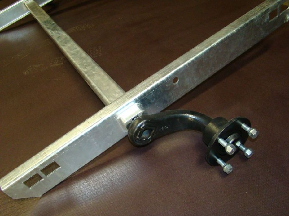 OŚ ZAWIESZENIE DO PRZYCZEPY PODŁODZIOWEJ