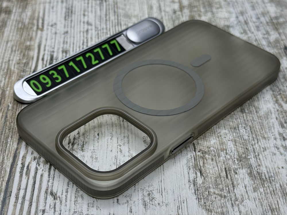 ‼️Чехол Acrilic Matt MagSafe на iPhone 15 Pro Max/ 15 Pro/ 16 Pro Max