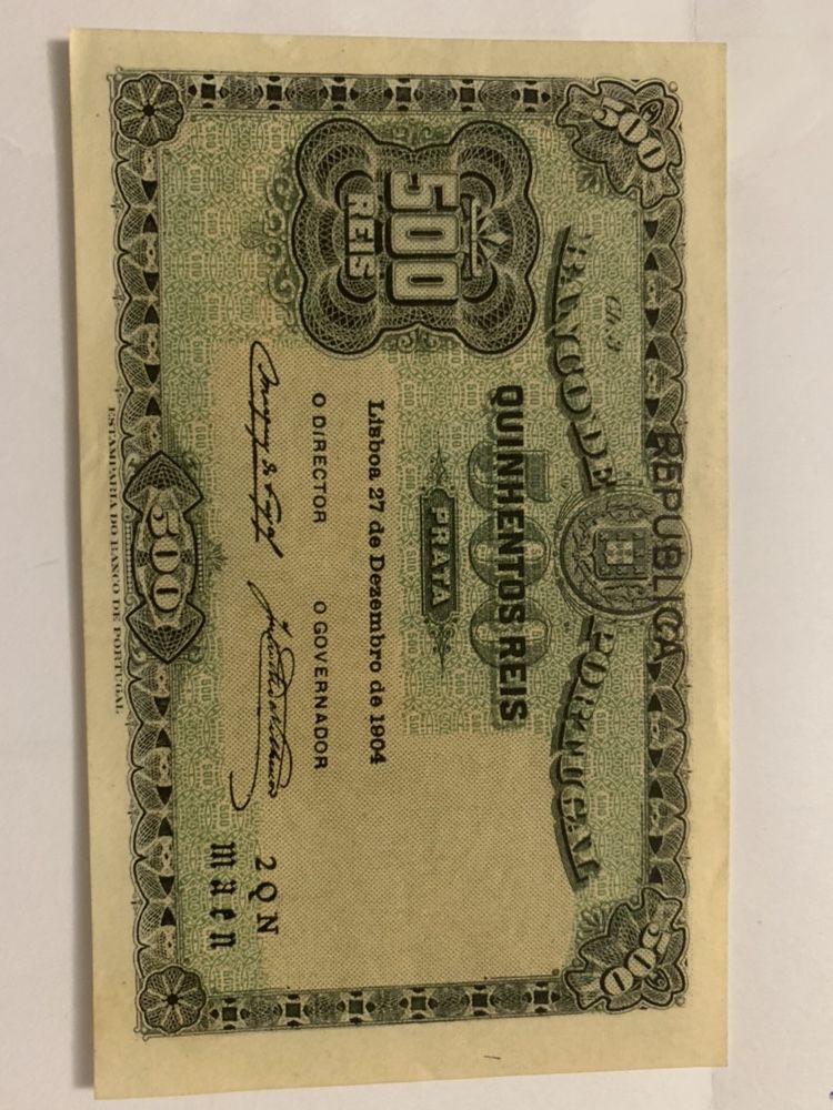 500 Réis prata 1904