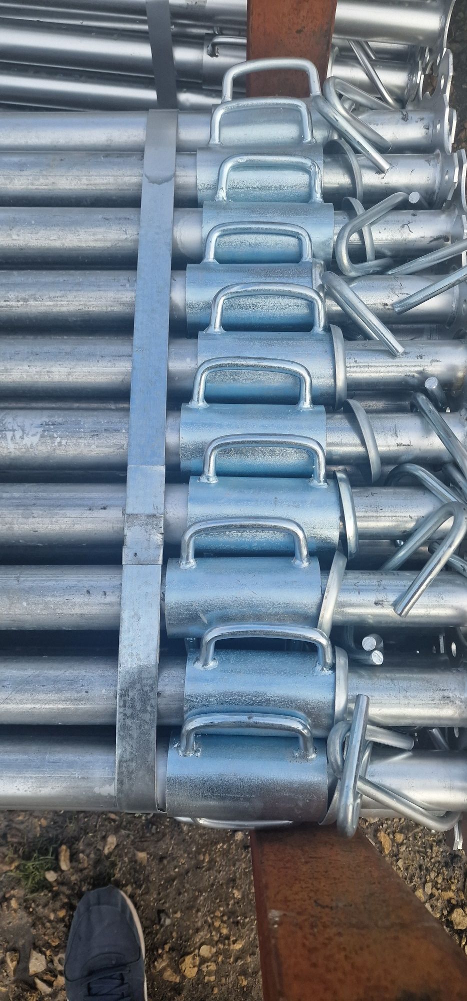 Podpory 290 cm budowlane stemple metalowe ocynkowane sztyce szalunki