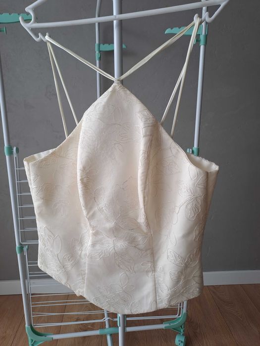 Sprzedam suknię ślubną écru rozmiar 38-42