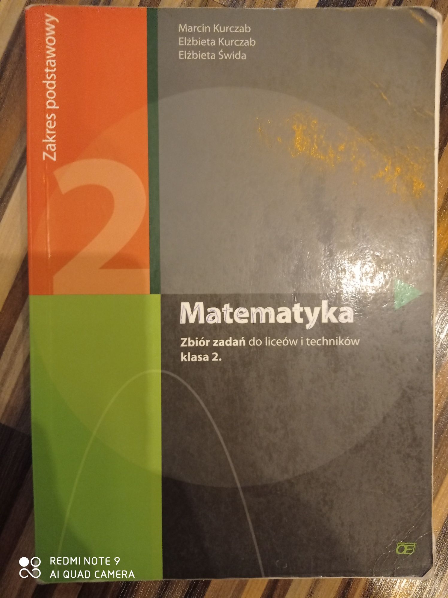 Zbiór zadań matematyka klasa 2 zakres podstawowy