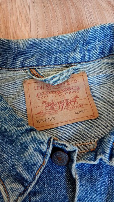 Levis Vintage made in USA джинсова куртка