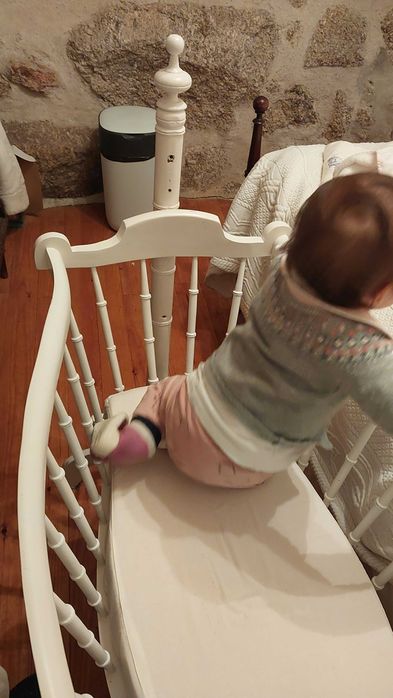 Lindo berço restaurado