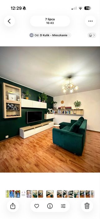 Ikea BESTA zestaw mebli do salonu