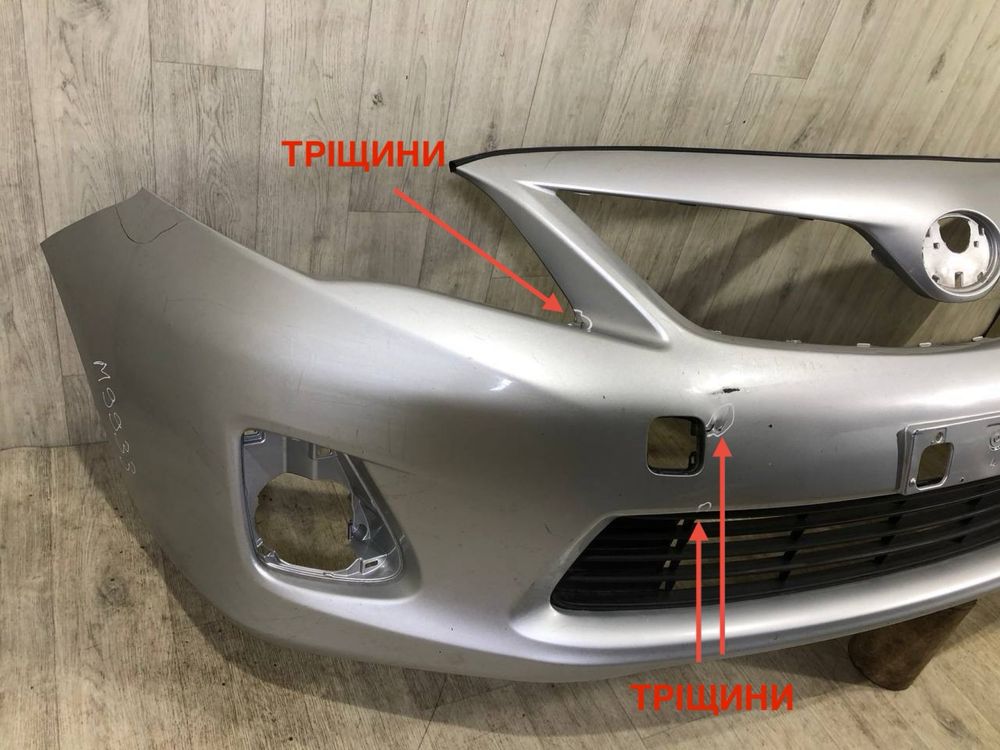 Бампер передний Toyota Corolla E15 / 2009 2010 2011 2012 г.