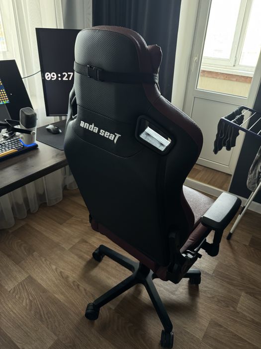 Комп'ютерне крісло для геймера Anda Seat Kaiser 2 XL black/maroon