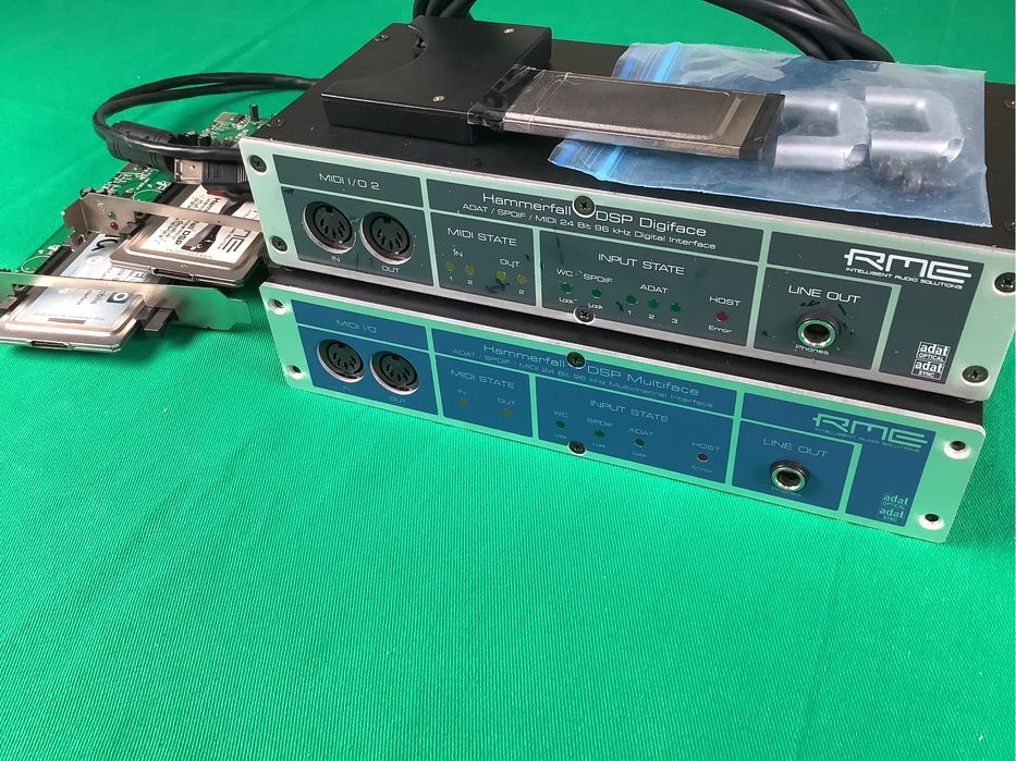 RME Digiface Multiface HDSP 9652 аудіо інтерфейси мультітрек рекордери