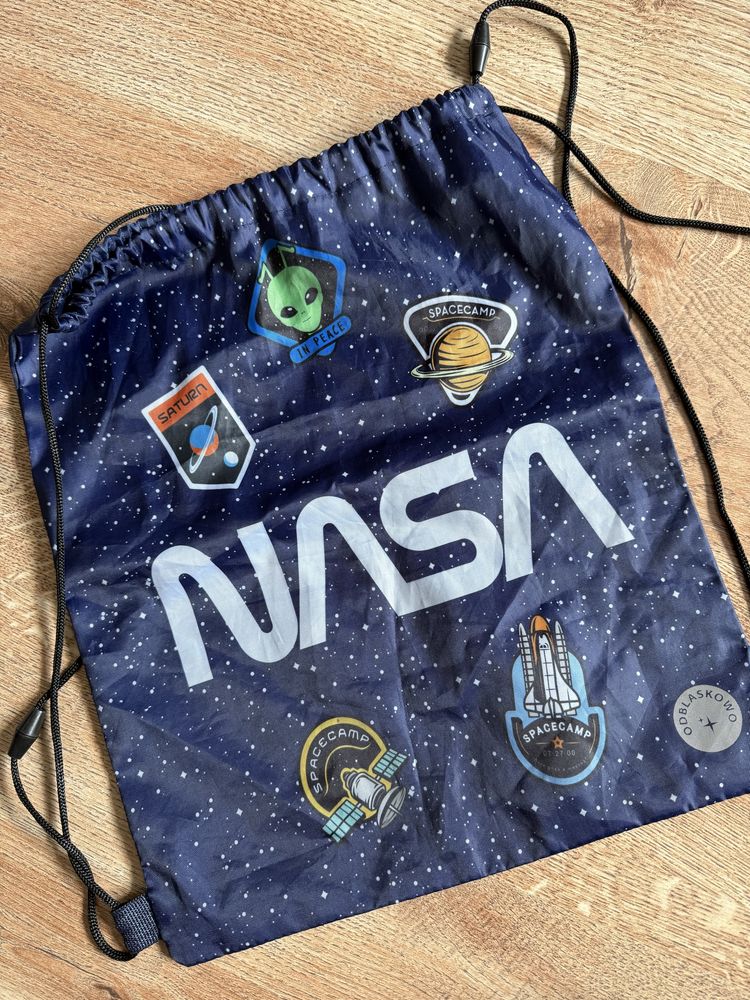 Worek szkolny NASA na obuwie