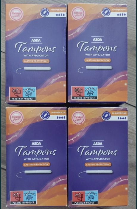 Tampony ASDA z aplikatorem rozm. 4