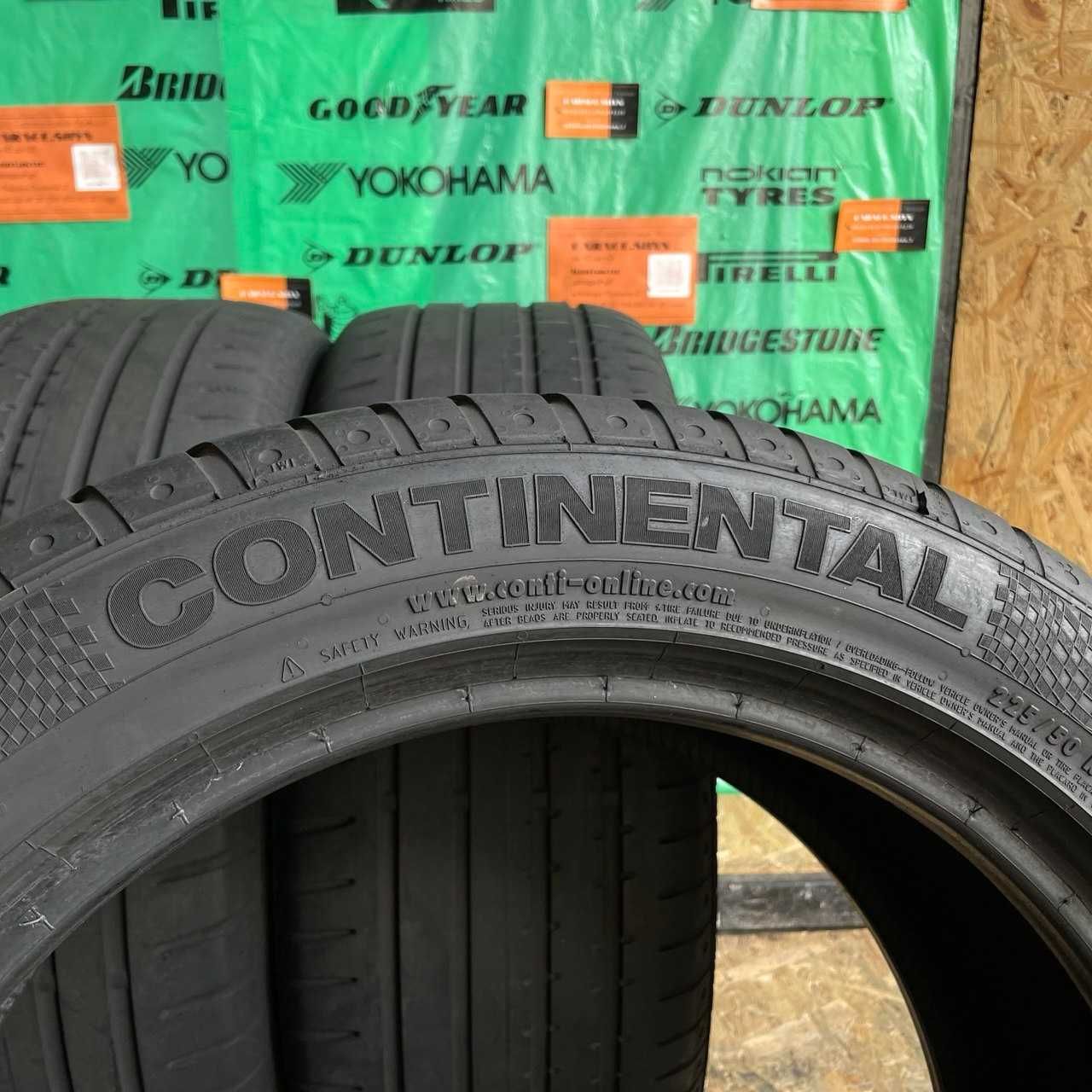 225/50 R17 Continental Sport Contact 2 Літні шини бу склад