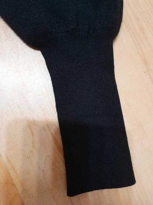 Sukienka sweterkowa czarna