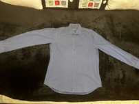 Koszula granatowa Tommy Hilfiger, Slim Fit , rozm. 43/17, stan bdb. !
