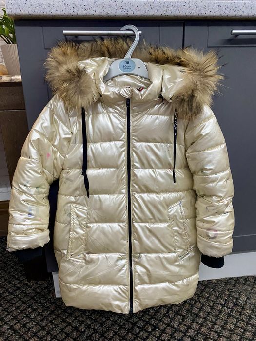 Зимова куртка зимняя куртка пуховик 110-116