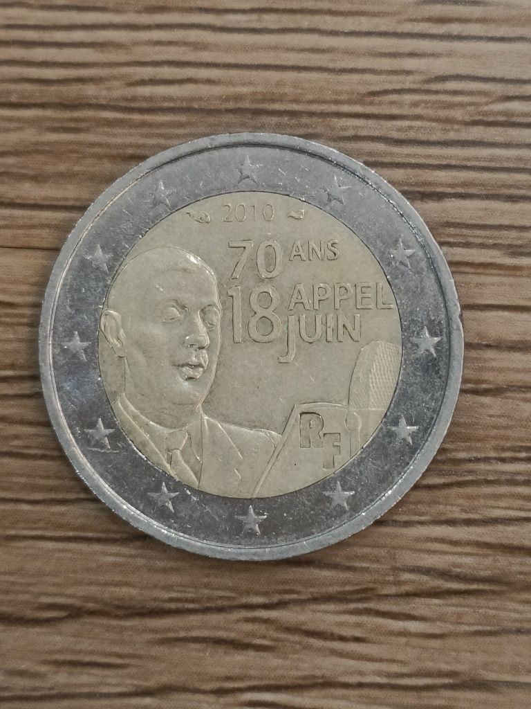 Moeda rara de 2 euros