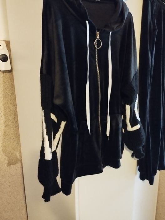 Dres damski welurowy