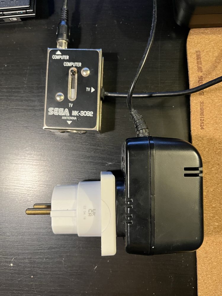 Konsola Sega Master System II w oryginalnym kartonie  BOX + gra