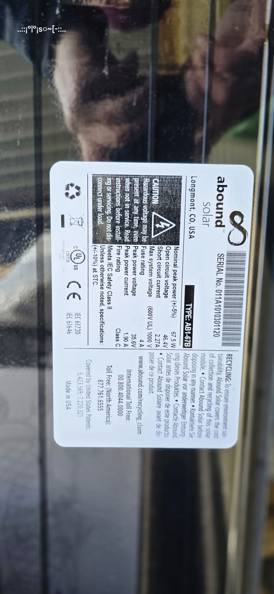Panel Solarny szklo szklo Full black 67,5w idealny na ogrodzenie
