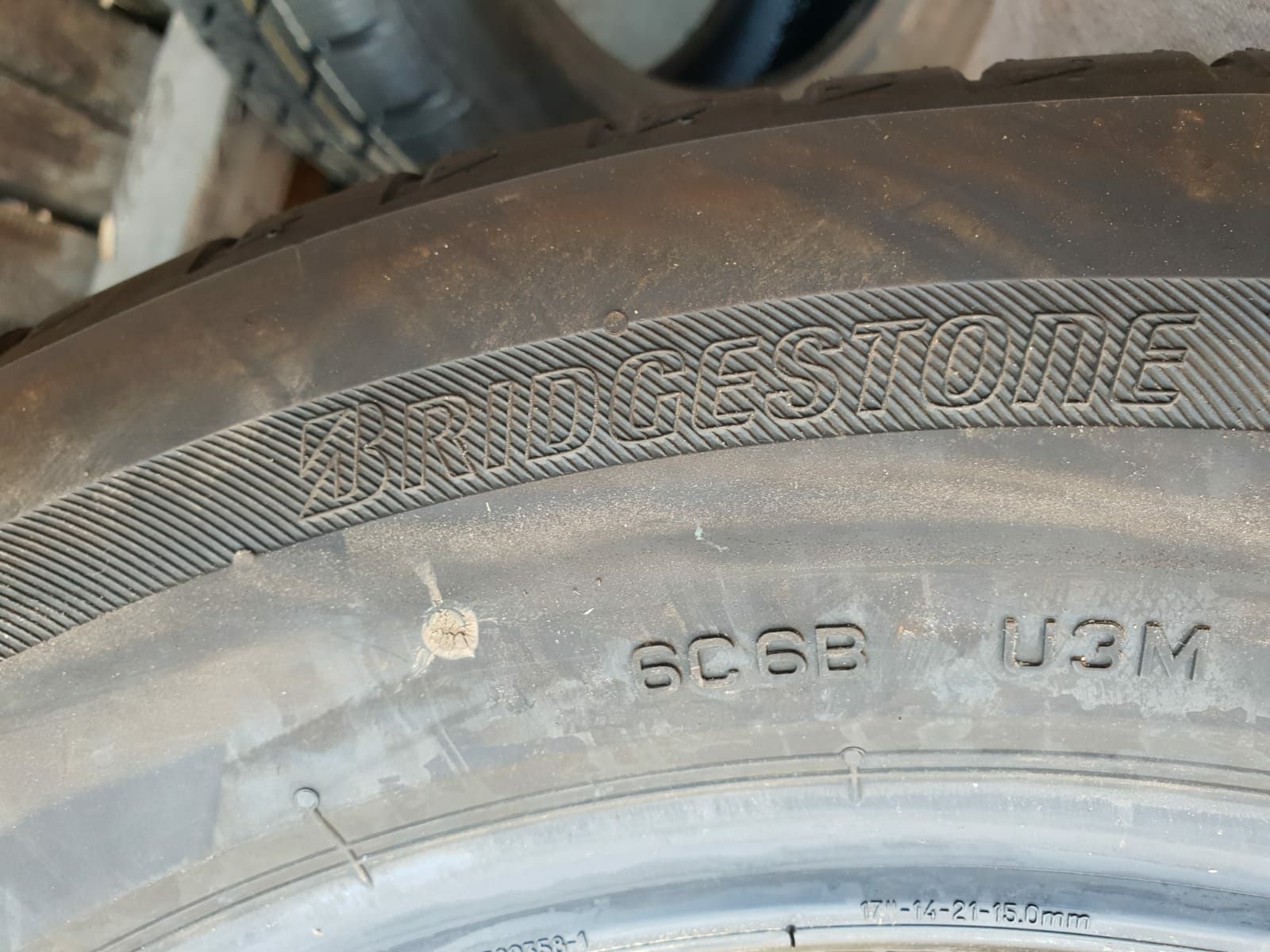 Nowa opona letnia 235/55r17 Bridgestone 2022r 1szt+Gratis