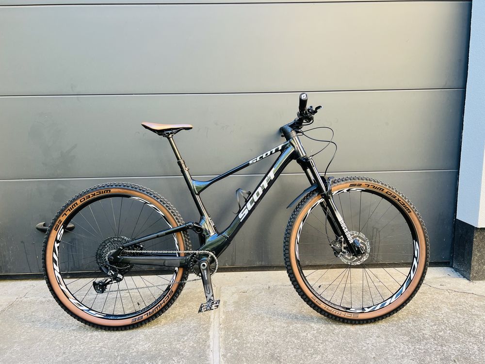Двопідвісний Scott Spark 970 blue L- ка з Документами