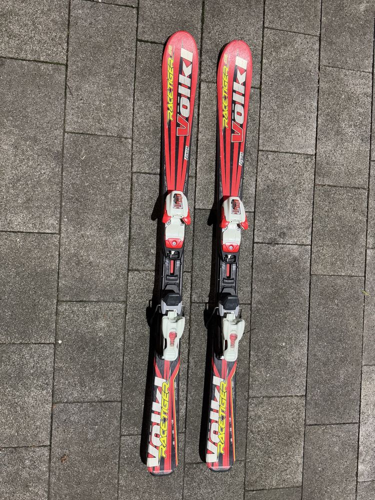 Narty dziecięce 120 cm Volkl + kijki gratis