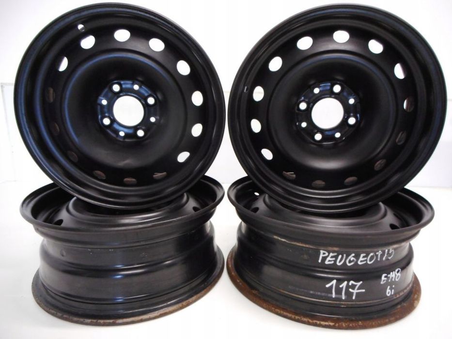 FELGI 15 CITROEN C2 C3 C4 C5 XSARA PEUGEOT 206 207 301 307 308 208 PARTNER 2008