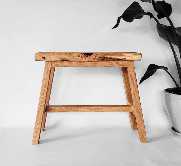 Ryczka dębowa , stołek, taboret