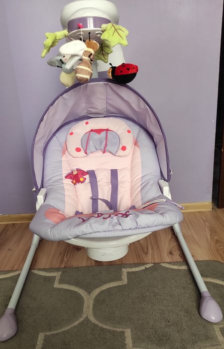 Caretero Bugies huśtawka elektryczna z karuzelą