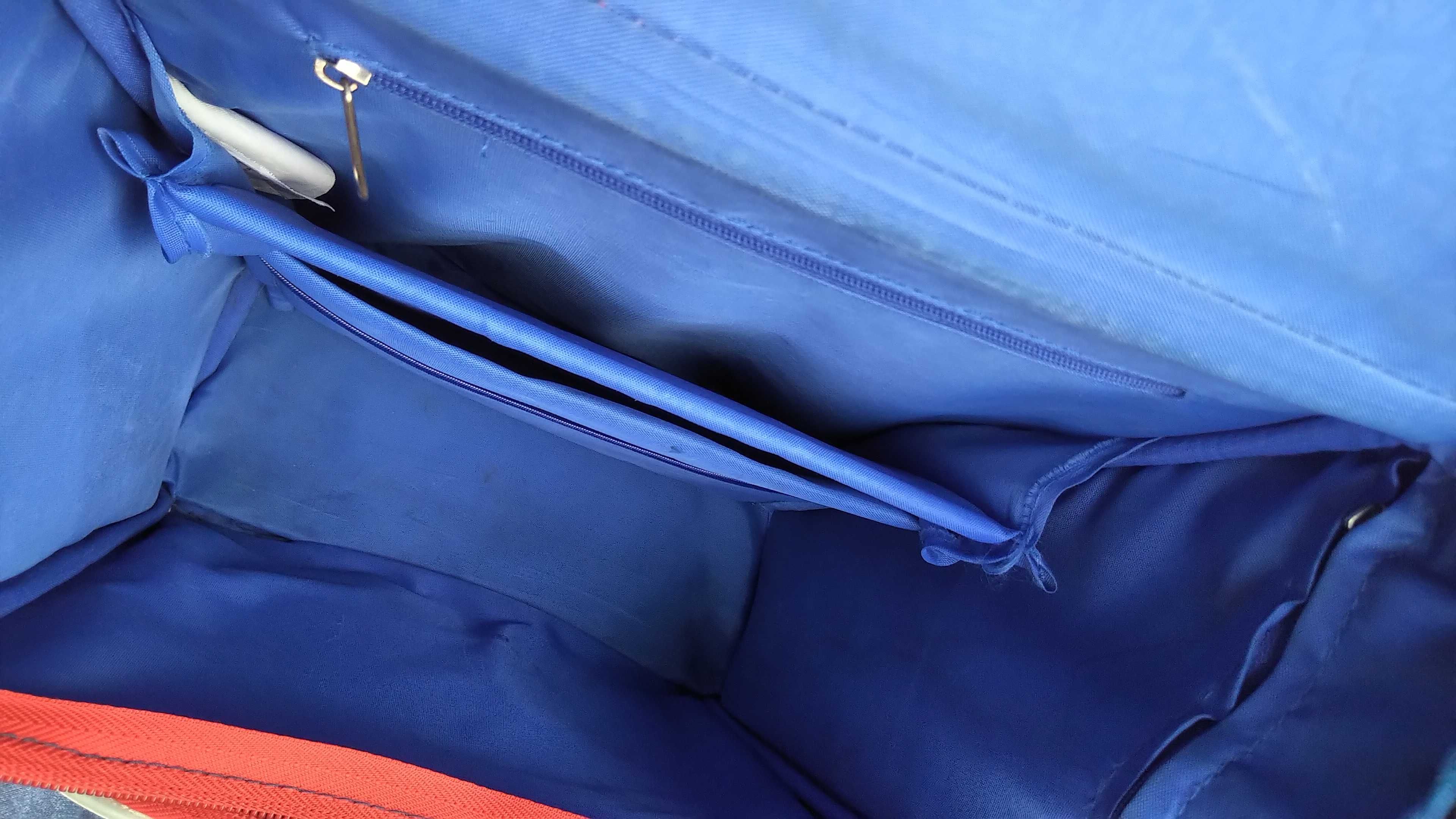 Детский каркасный рюкзак Kite. Синий, с трансформерами.