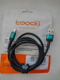 Кабелі  швидкоі зарядки Toocki, Essager.Rocoren 100,60w,3A USB-C. С-C